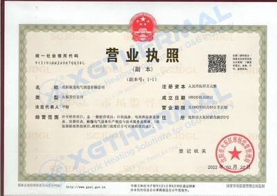 Business license, document 1